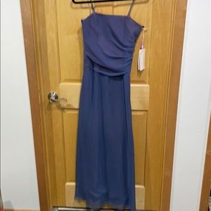 Jim Hjelm prom blue fully lined dress maxi…